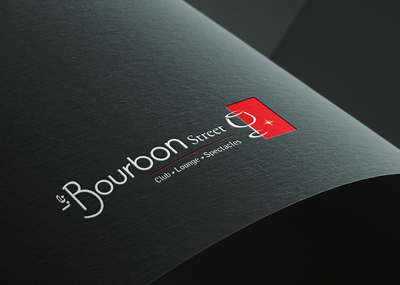 Logo & corpo Bourbon Street