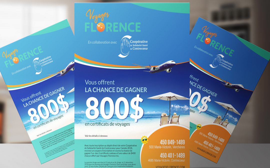 Affiche concours Voyages Florence