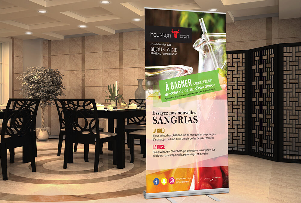 Bijoux Wine | Affichage Sangrias