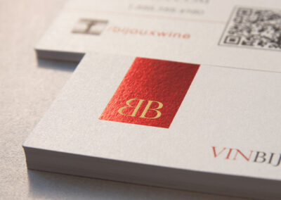 Bijoux Wine | Carte d&rsquo;affaires