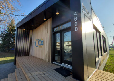 Città Condos | Habillage Bureau des Ventes