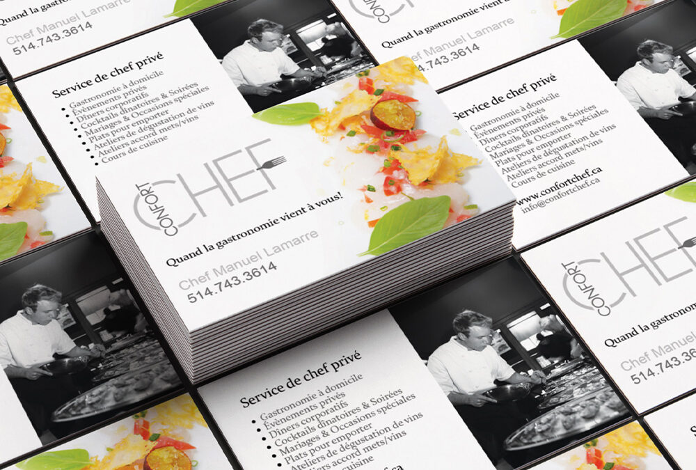 Confortchef | Carte d&rsquo;affaires