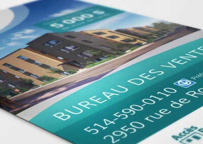 Condos Lespérance | Pub carte postale