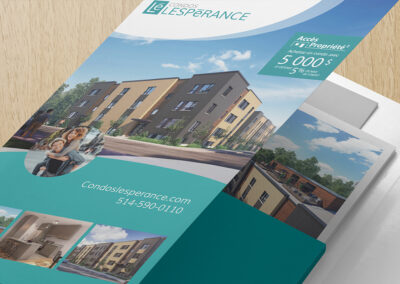 Condos Lespérence | Pochette promo