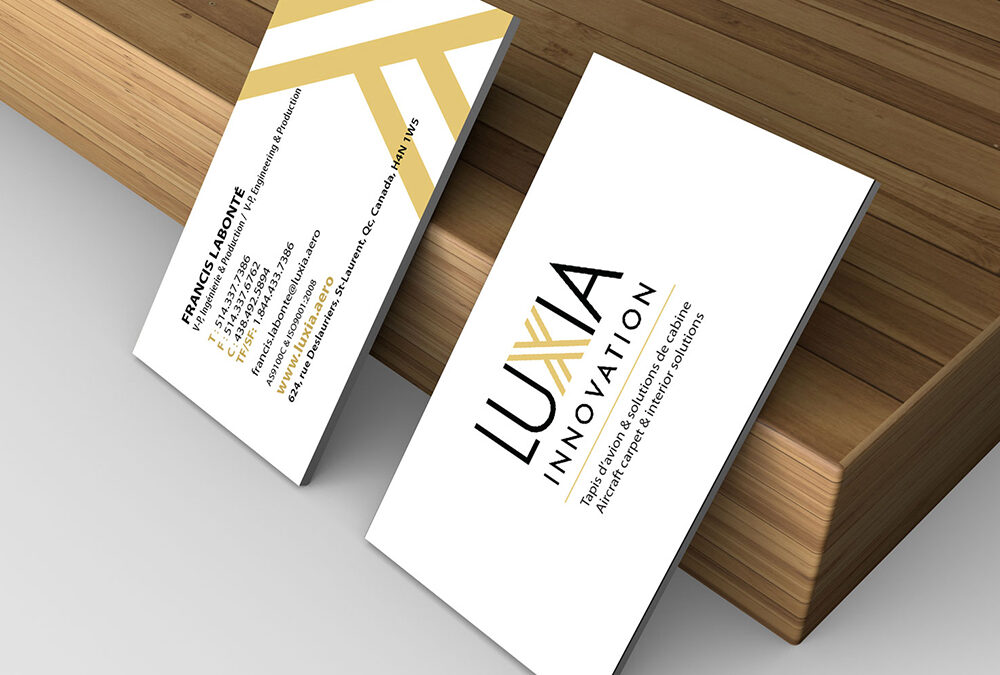 Luxia | Carte d&rsquo;affaires