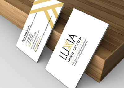 Luxia | Carte d&rsquo;affaires