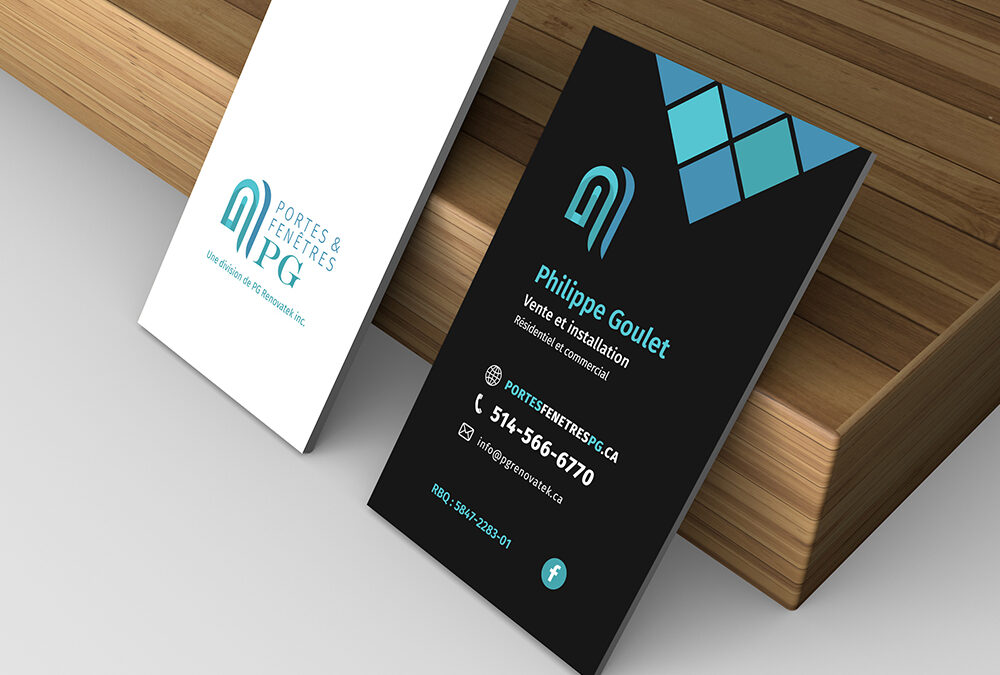 PG Portes et Fenêtres | Carte d&rsquo;affaires