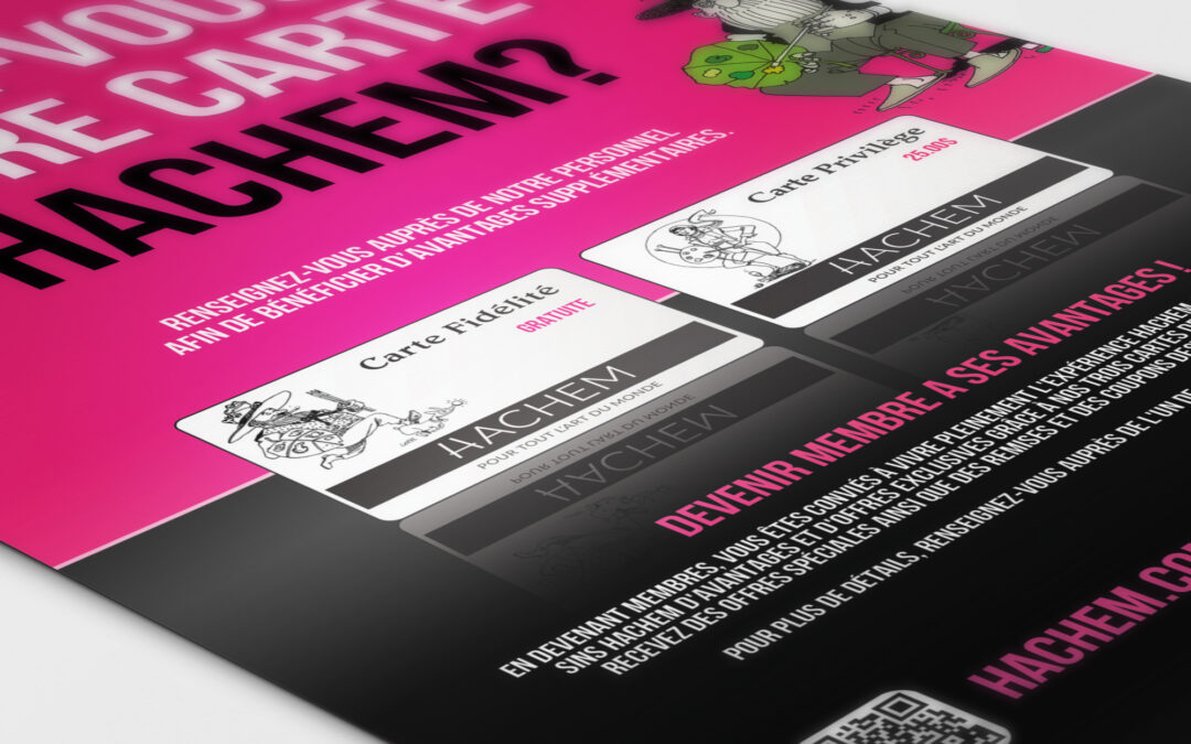 Hachem | Pub pour cartes privilège