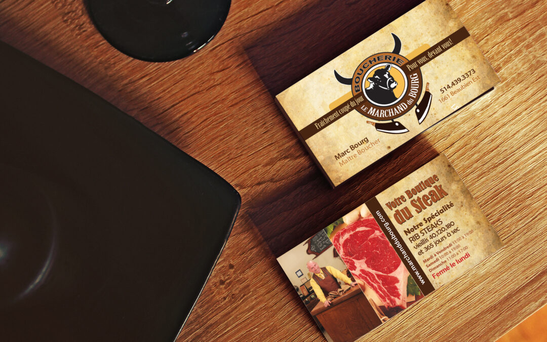 Marchand du Bourg | Carte d&rsquo;affaire