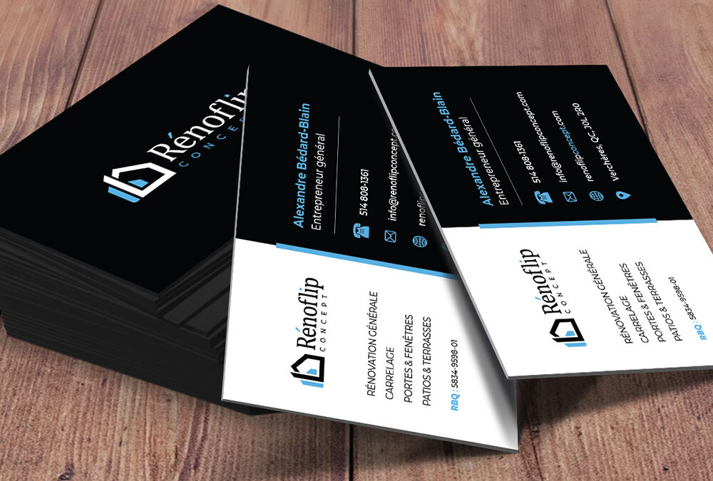 Rénoflip Concept | Carte d&rsquo;affaires